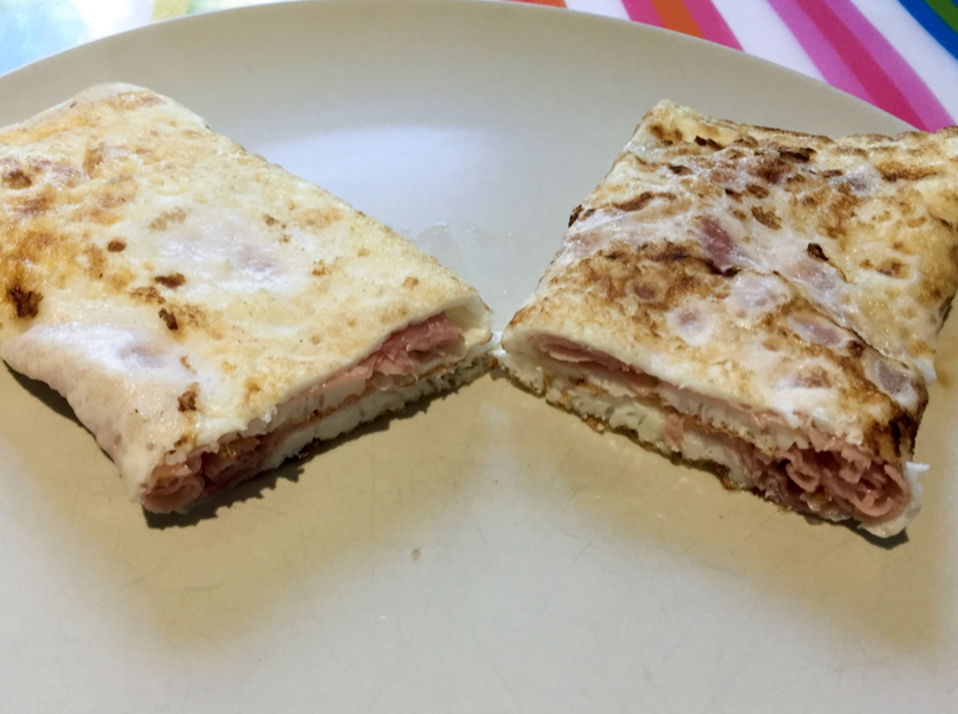 RICETTA Omelette light con prosciutto SmilEat di Adriano Arcuri